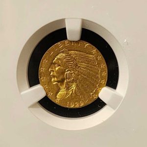 1929 $2.50 Indian Head