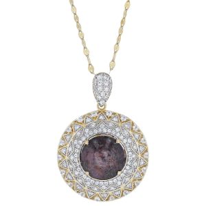 Natural Purple Sapphire Pendant