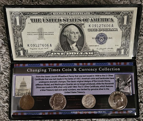 $1 1957 Silver Certificate Coin & Currency Set