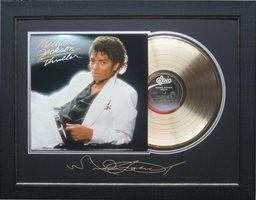 Michael Jackson Plate Signed Collectors Album