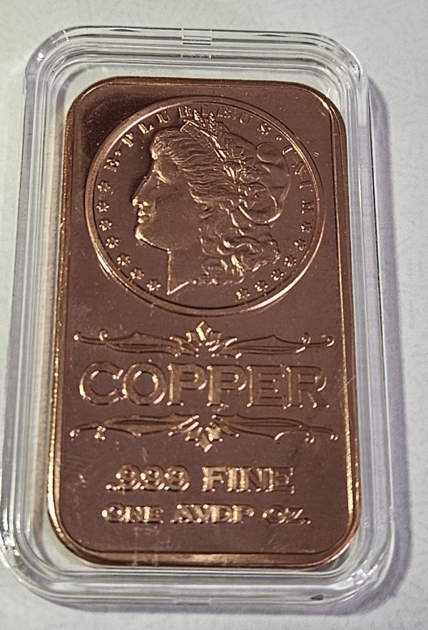Morgan Liberty Copper Bar