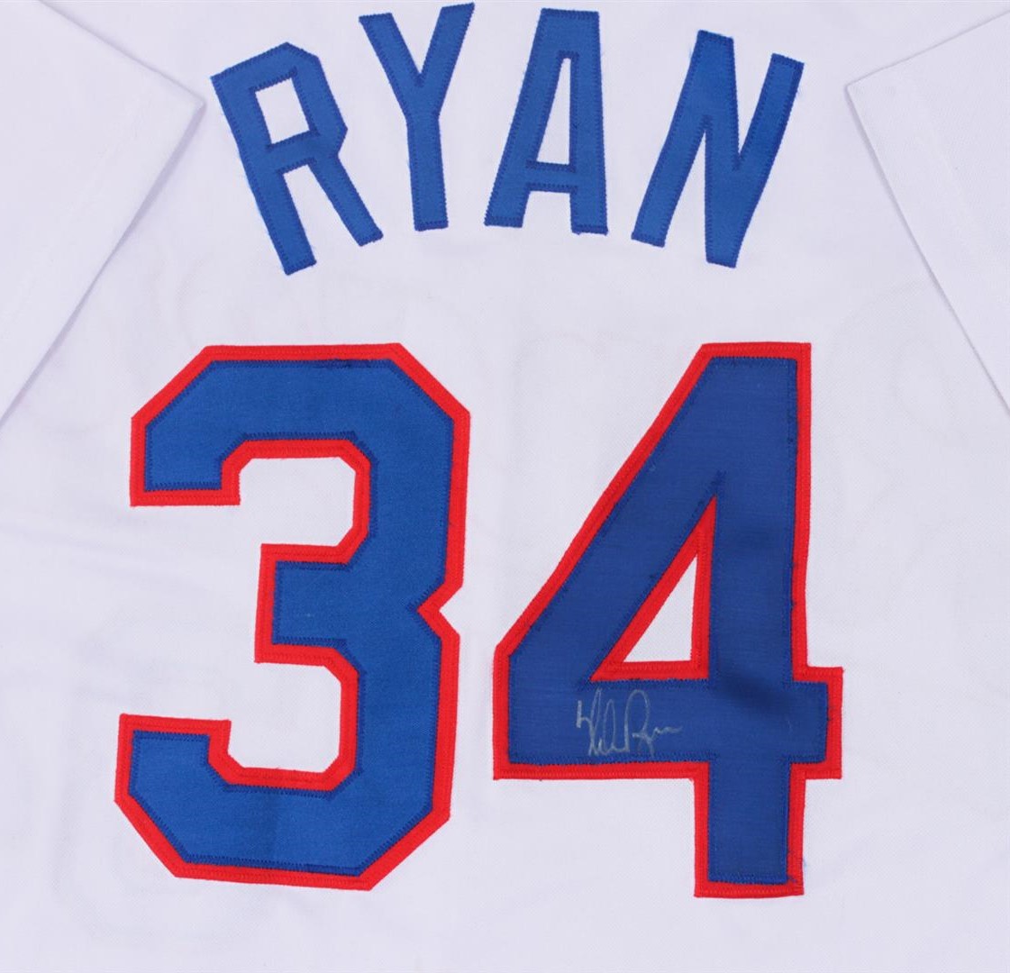 M10-NOLAN RYAN SIGNED JERSEY