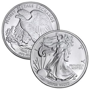 C18- Walking Liberty .999 Silver