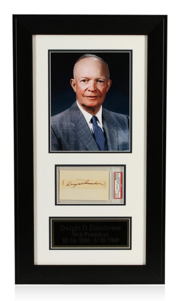 DWIGHT D. EISENHOWER SIGNATURE
