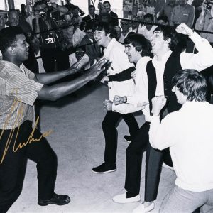 Ali Autograph / Beatles Photo