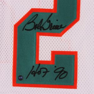 BOB GRIESE AUTOGRAPHED JERSEY