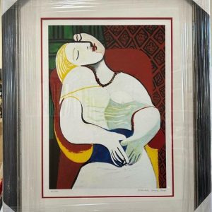 B34-Picasso Dream - Museum Framed