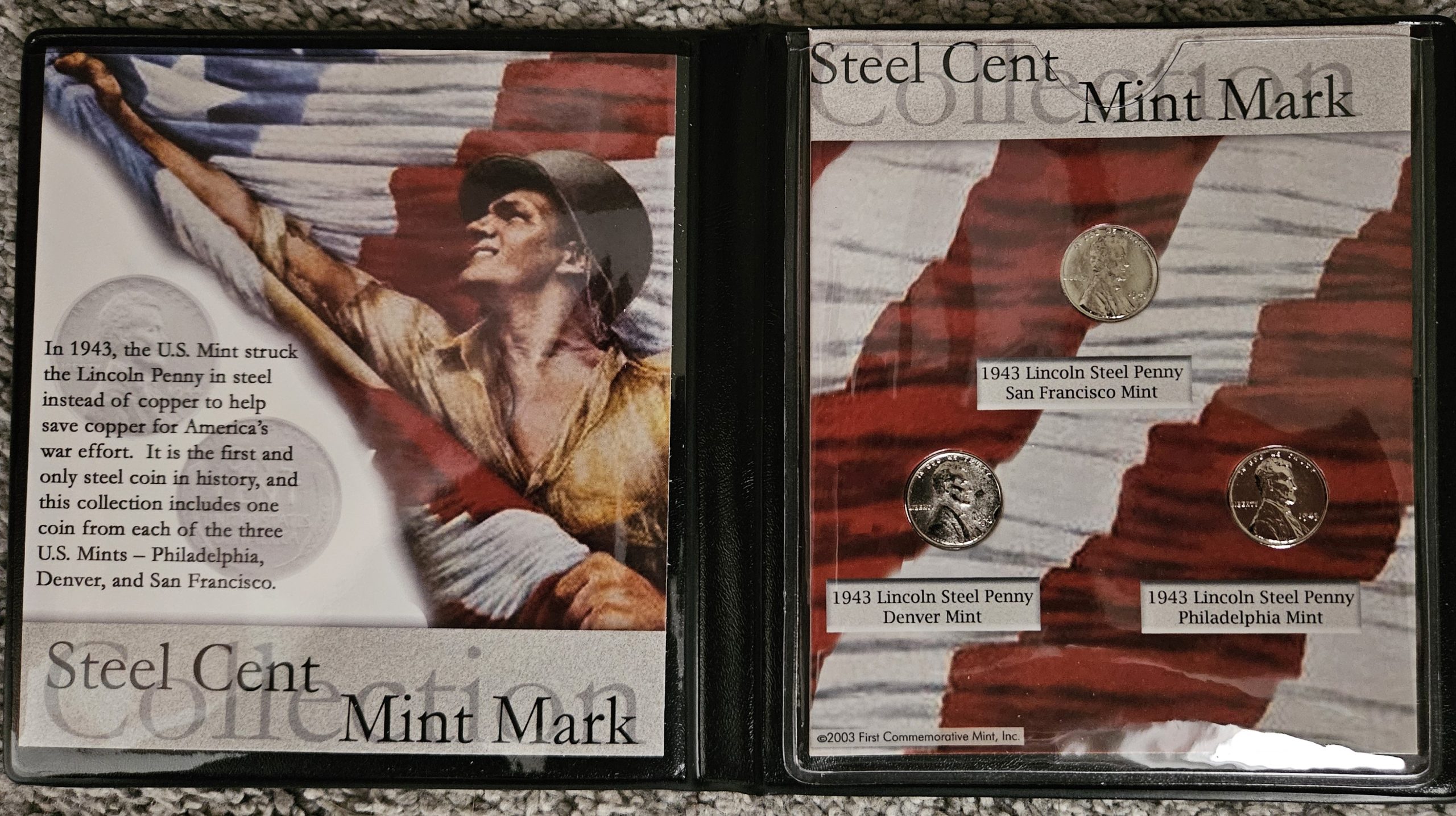 C22-1943 Steel Penny Collection