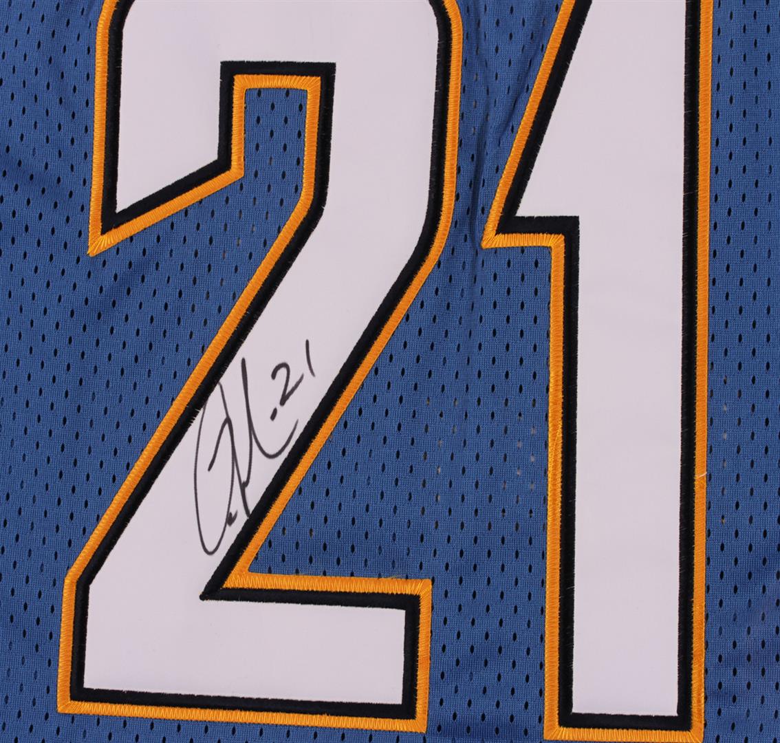 M32-LADANIAN TOMLINSON AUTOGRAPHED JERSEY