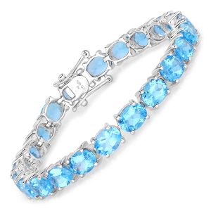 35.20 cts Blue Topaz Bracelet