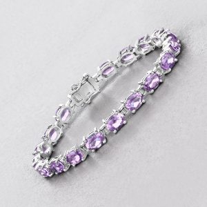Genuine Amethyst Bracelet